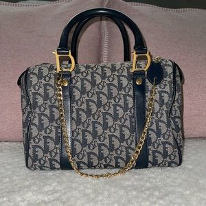 Vintage Dior Trotter Boston Bag